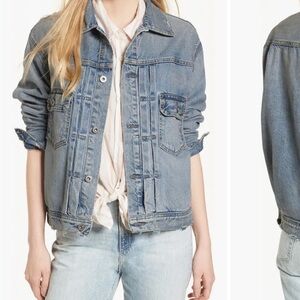 AG Adriano Goldschmied Denim Jacket New Small